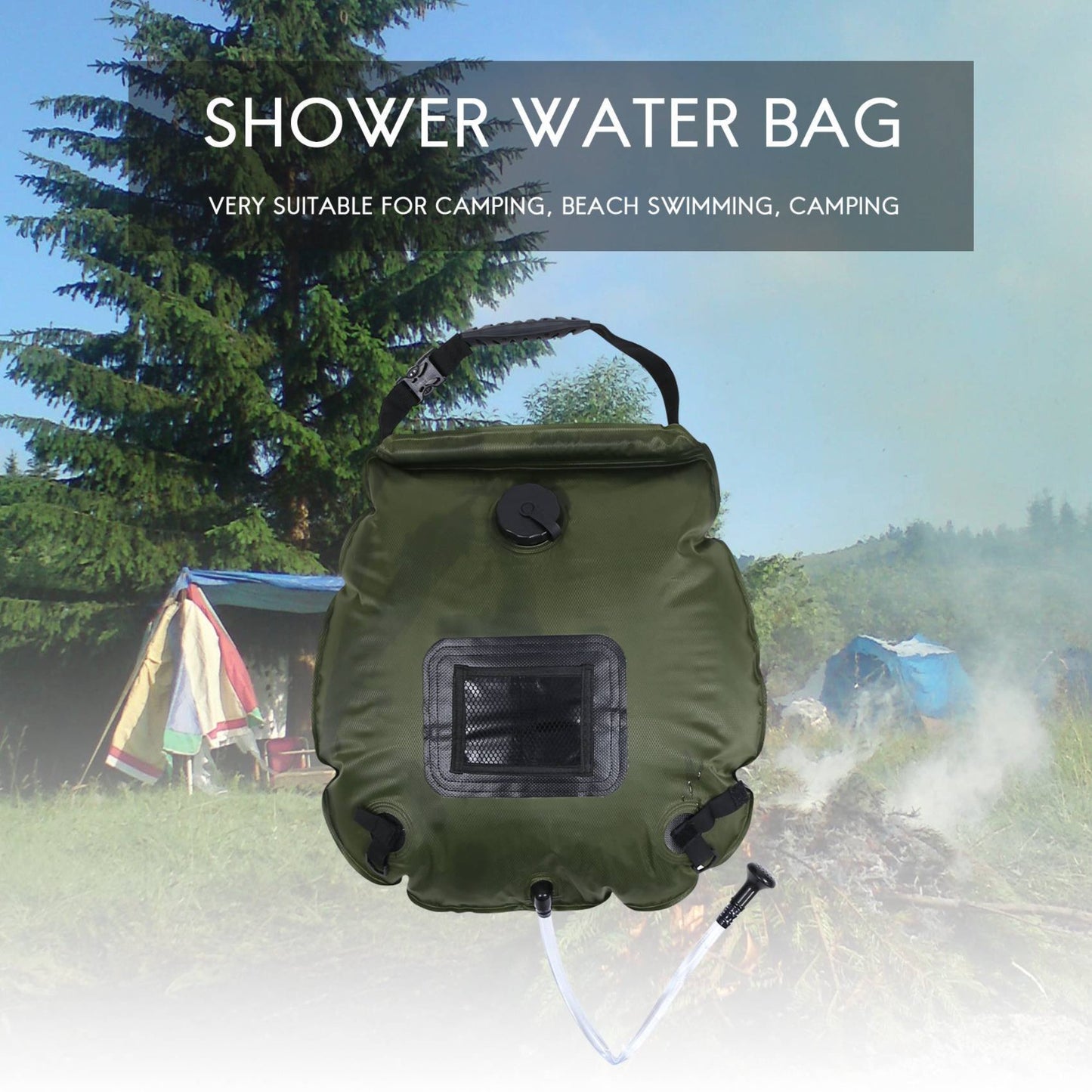PORTABLE SHOWER for Camping Beach Swimming Hiking